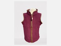 AUBERGINE GILET