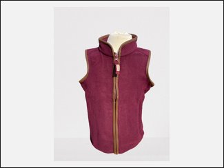 AUBERGINE GILET